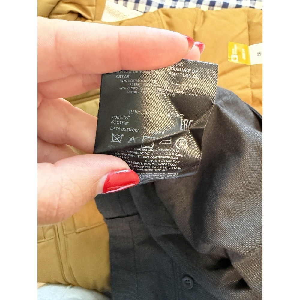 Giorgio Armani Men's Grey Wool & Silk Two Piece Suit SOFT LINE Size 50R Gray - Picture 16 of 16